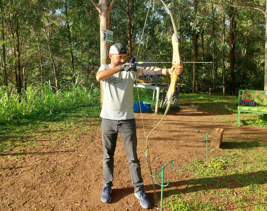 Kigali: Archery Experience - A short archery session above Kigali