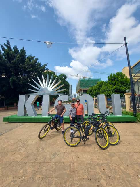Kigali E-Bike City Tour with Breakfast - Starting at Mundi Center with a quick safety check