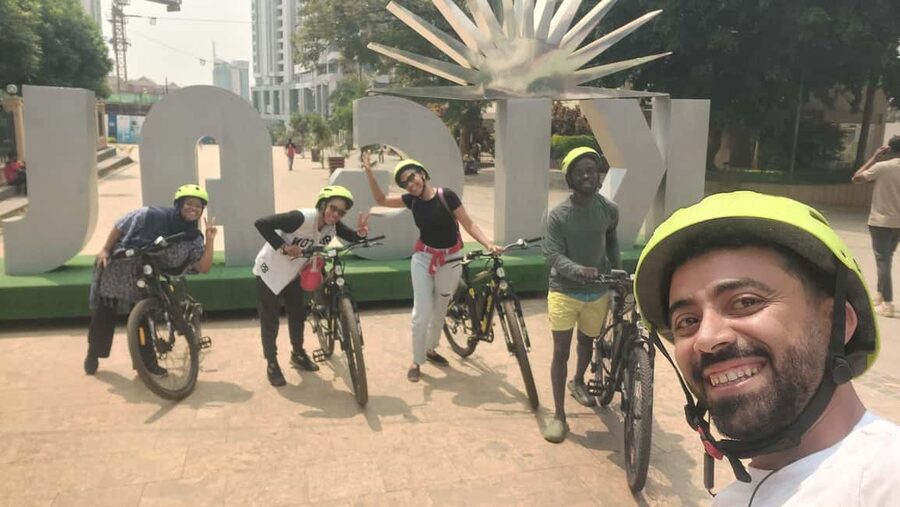 Kigali E-Bike City Tour with Breakfast - Nyarutarama Golf Lake and the city’s high views