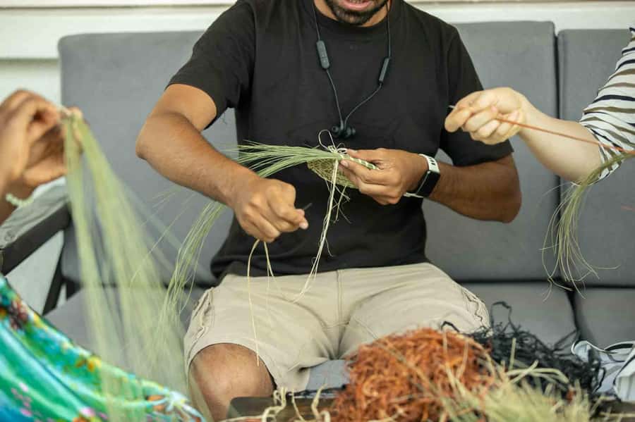 Kigali: Traditional Basket Weaving in a Garden - The value of meeting local women artisans