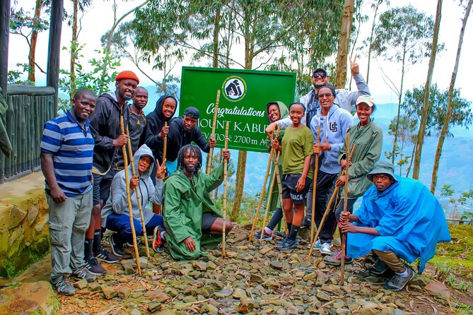 Mount Kabuye Hiking - The two-hour descent